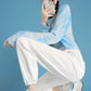 Casual Sports Pants Female Students Korean Style Loose Thin Section Spring and Summer Small Wild Wide-legged Long Pants Tide