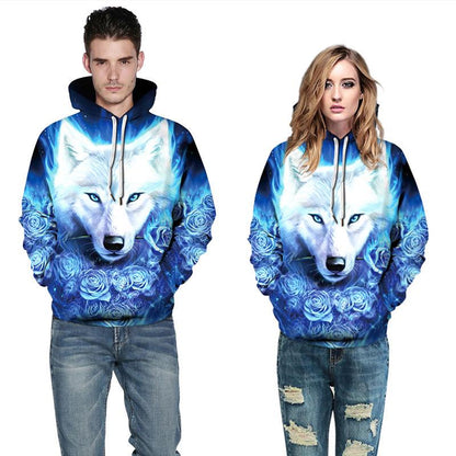 Hoodie Cartoon Anime Coat Personality 3D Printed Sweater Spring and Autumn Men and Women