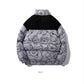 Winter Women's Down Jacket Korean Style Loose Short Jacket Thickened Warmth Stand-collar Couple Jacket