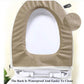 Toilet Mat Household Two-piece Chain Soft Plush Washable Thick Fashion Suit Four Seasons Universal Toilet Cover