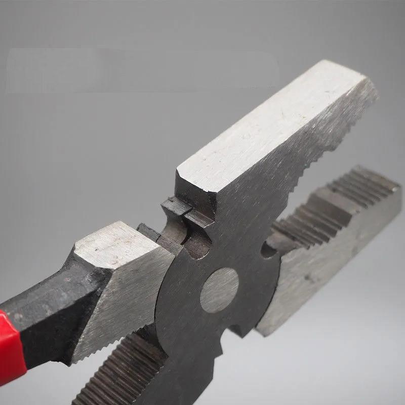 Lengthened Vise Pliers 10 Inch Heavy Duty Pliers 12 Flat Mouth Pliers Labor Saving Bolt Cutters Wire Cutters