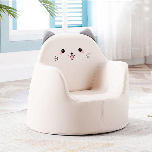 6 Months-12 Years Old Cartoon Children Armchair Sofa Infant Learning Chair Soft Tatami Safe and Anti-drop Thickened Sponge