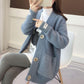 Spring and Autumn All-match Loose Sweater Casual Knitted Cardigan Jacket Fashion Casual Women's Jacket