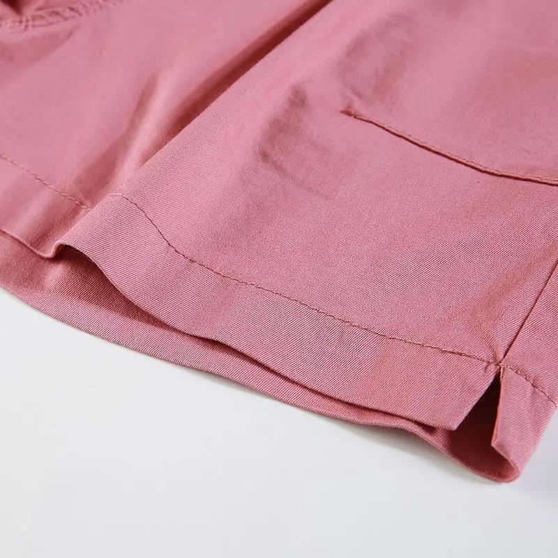 Shorts Women Summer Thin Section High Waist Loose Slim Straight Wide Leg Pants Sports Casual Pants All-match Trend