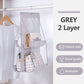 Multi-layer Bag Storage Bag Waterproof Bag Wardrobe Hanging Leather Bag Finishing Bag Female Bag Storage Bag Wardrobe Handbag Purse Hanging Bag