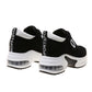 Spring and Autumn Versatile Wedge-soled Shoes Thick Bottom Women's Single Shoes Large Size Comfortable Middle Heel Casual Shoes