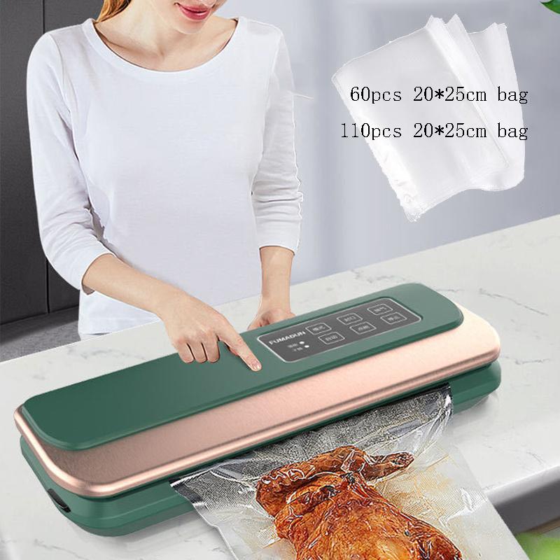 Best Food Vacuum Sealer   Automatic Commercial Household Food Vacuum Sealer Packaging Machine Include Bags