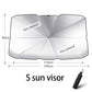 Car Windshield Umbrella UV and Thermal Sunshade Protector Foldable Reflector Umbrella, Suitable for Most Cars and Suvs