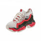 Roman Breathable Chunky Sneakers Women Summer Mesh Slip-on Woman Casual Sneakers Thick Sole Women Shoes