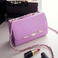 Women's Bag Messenger Bag Fashion Chain Wild Trend Weaving Casual Shopping Package Summer
