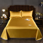 Three-piece Light Luxury Ice Silk Skin-friendly Mat Summer Soft Cool Ice Silk Mat Bedding