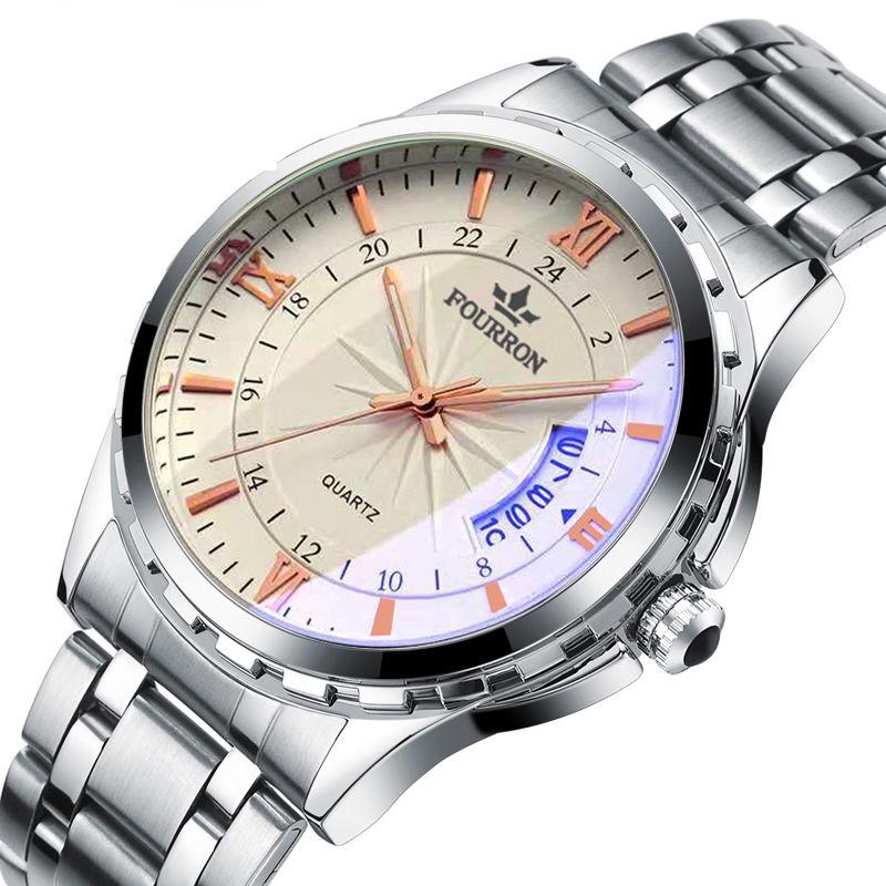 Luxury Mechanical Watches for Men Waterproof Automatic Wristwatch Full Steel Watch Men Chronograph