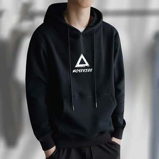 Autumn and Winter Hooded Pullover Men's Long-sleeved Loose Student with Hood Sports Casual Jacket