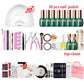Nail Tool Set Nail Polish Glue Beginner set 48W UV LED Lamp nail dryer Nail Art Kit Manicure Tools