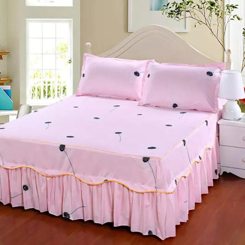 Simmons Bedspread Bed Skirt Bed Cover Single Piece Bed Sheet Bed Skirt Single Piece Bedroom Household Single-piece Sanding Bed Skirt