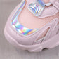 Spring and Summer Female Student Sneakers Korean Casual Height-increasing Shoes Mesh Breathable Running Shoes