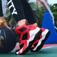 38-44 Men Mesh Sneakers Wear-resistant Basketball Shoes Deodorant Comfortable High-top Running Shoes