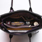 Ladies Patent Leather Crocodile Pattern Handbag European and American Style Handbag Messenger Bag