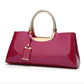 Glossy Patent Leather Women Clutch Shoulder Bags Fashion Banquet Evening Handbag Female Bag Totes