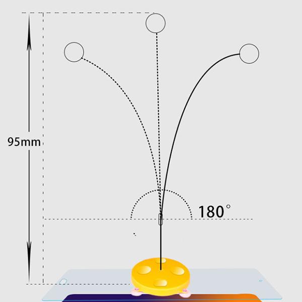Children's Educational Toys Table Tennis Training Toys Single and Double Self-practice Table Tennis Toys Home Table Tennis Practice Parent-child Toys