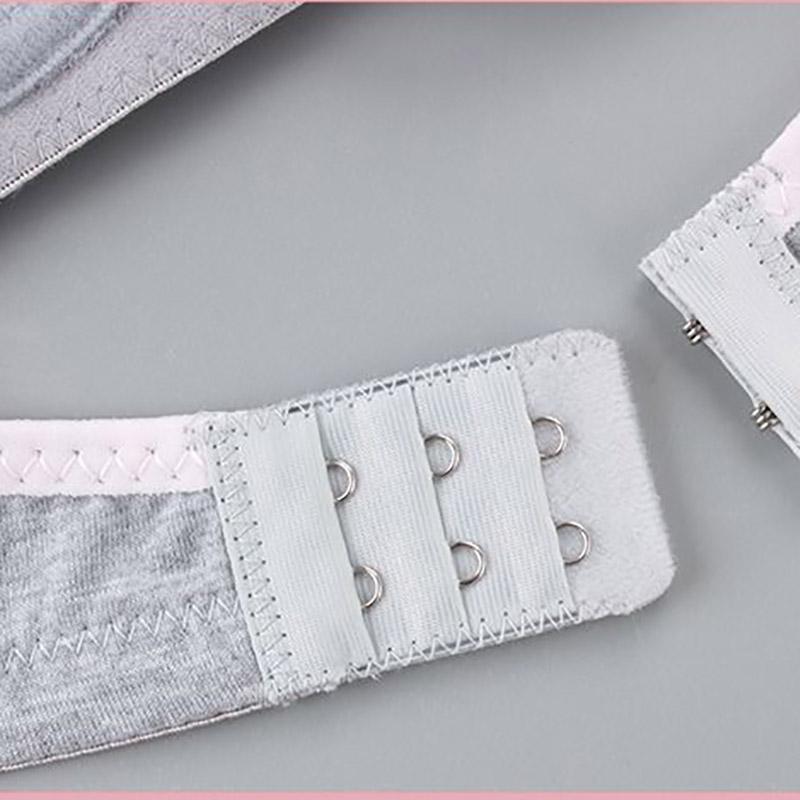Sweet Style Ladies Underwear Thin Section Comfortable Breathable Skin-Friendly No Steel Rings Gathering Stereotypes Versatile Bra