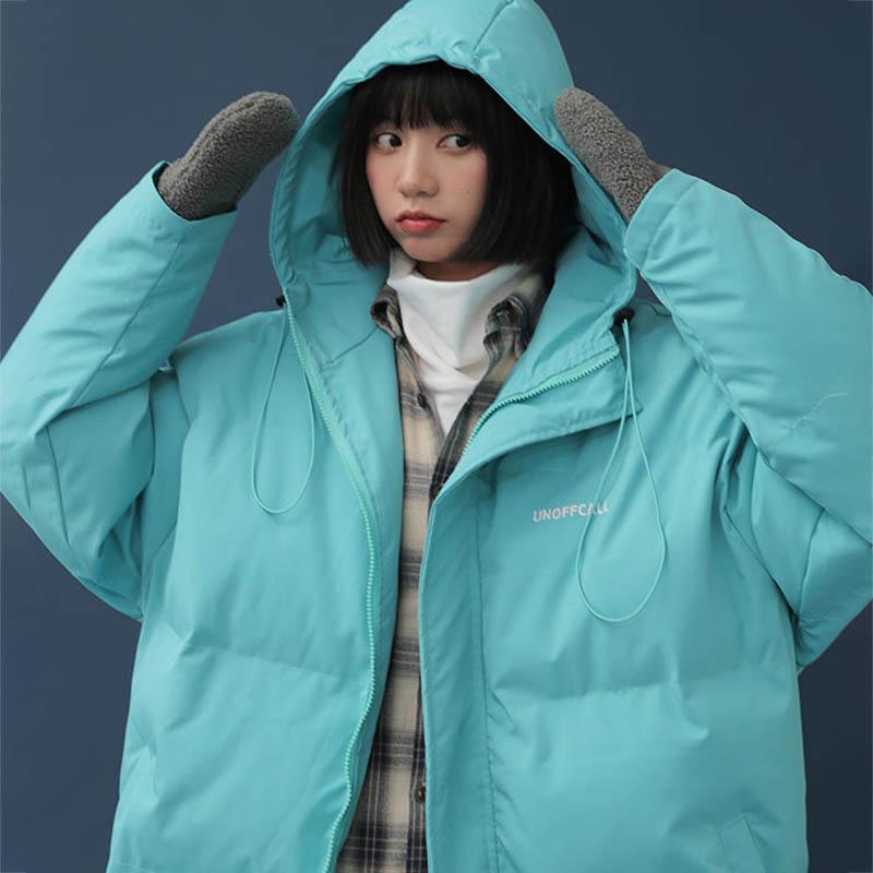 Women's Down Padded Jacket Loose Bread Coat Winter Coat Short Small Quilted Jacket Tide