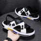 Men's Non-slip Beach Sandals Summer Breathable Personality Dual-use Casual Sports Roman Shoes