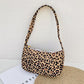 Baguette Bag Nylon Animal Pattern Armpit Bag for Women Shoulder Handbags Lady Simple Hand Bag