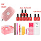 Nail art set 54W UV LED lamp nail Dryer Gel Nail Polish Set kit  Gel Varnish manicure tools kit