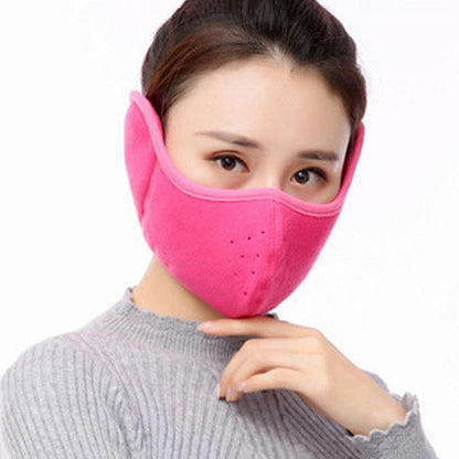 Winter Warm Mask Skiing Cycling Bib Face Protection Cold Protection Ear Protection Outdoor Riding Windproof Men and Women