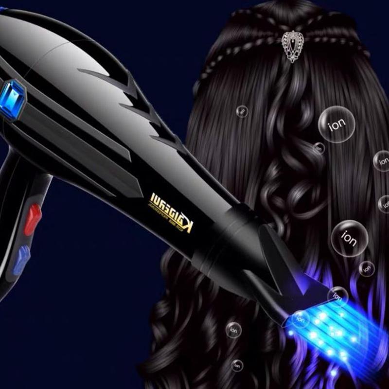 1600W Luxury Commercial Hair Dryer Set Negative Ion Hair Protection Hot/cold Hair Dryer for Home Hair Salon