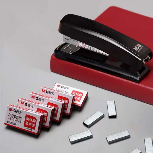 Student Labor-saving Stapler Large Hand-held Standard Small Multifunctional Stapler