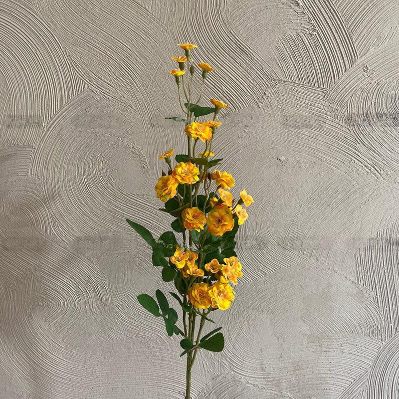 European and American Style Simulation Flower Small Rose Fake Flower Props Holding Flowers Rose Florist Home Furnishing Decoration