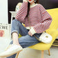 Autumn  Women Fashion Sweater Casual Knitting Sweater  Round Neck Pullovers Loose Casual Long Sleeve Sweater