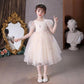 Girls Clothing Dress Fluffy Net Yarn Cute Western Catwalk Costumes Host Temperament Dress