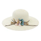 Hat Women Wide Brim Floppy Straw Sun Hat Sea Beach Foldable UV Protect Caps