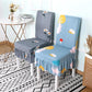 Elastic Chair Cover Universal Dining Table and Chair Cover Simple Home Cushion One-piece Chair Cover Stool Back Seat Cover