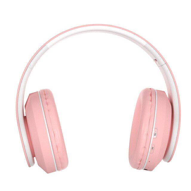 Wilress Headphones Bluetooth 5.0 Gaming Headset Stereo Colorful Light Earphone for Computer with Mic