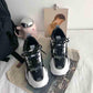 Plus Size 35-40 Ins Women Sneakers Girls Breathable Deodorant Running Basketball Shoes Shockproof Non-slip Shoes