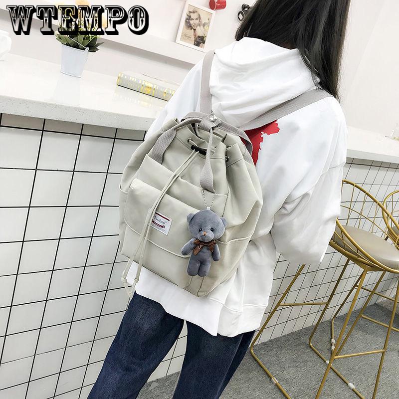 New Leisure Backpack Waterproof Kids Backpack candy color Children Backpacks Schoolbag