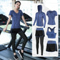 5PCS Women's Sports Suit Four Seasons Yoga Clothing Suit Running Sportswear Running Suit Gym Fitness Clothing Active Wear Elastic Stretch Outwear