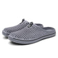Summer Couple Candy Color Hole Shoes Breathable Half Support Beach Shoes Sandals Male