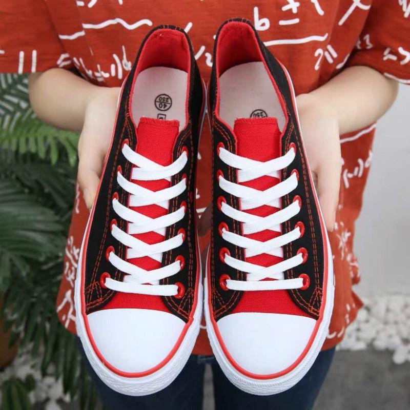 Low-top Canvas Shoes Men's Shoes Breathable Wild Casual Board Shoes Students Flat Shoes