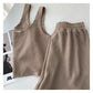 Women's Summer Comfortable Loose Casual Suit New Vest Shorts Two-Piece Suit