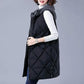 Women's Winterized Vest Winter Loose Fashion Plus Size Thermal Padded Jacket