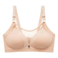 Middle-aged and Elderly Mothers Thin Tube Top Underwear Women's Non-wireless Full Cup Anti-glare Gather Upper Collection Breast Bra