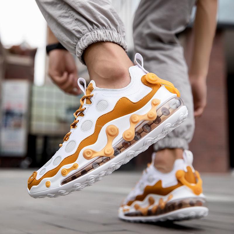 Casual Shoes Summer Men's Shoes, Sports Shoes Korean Version of The Old Shoes, Mesh Cushion, Cushioning Increased Shock