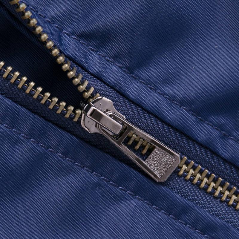 Autumn and Winter Men's Jacket Pilot Jacket Men's Thickening Plus Fat Sports Casual Coat