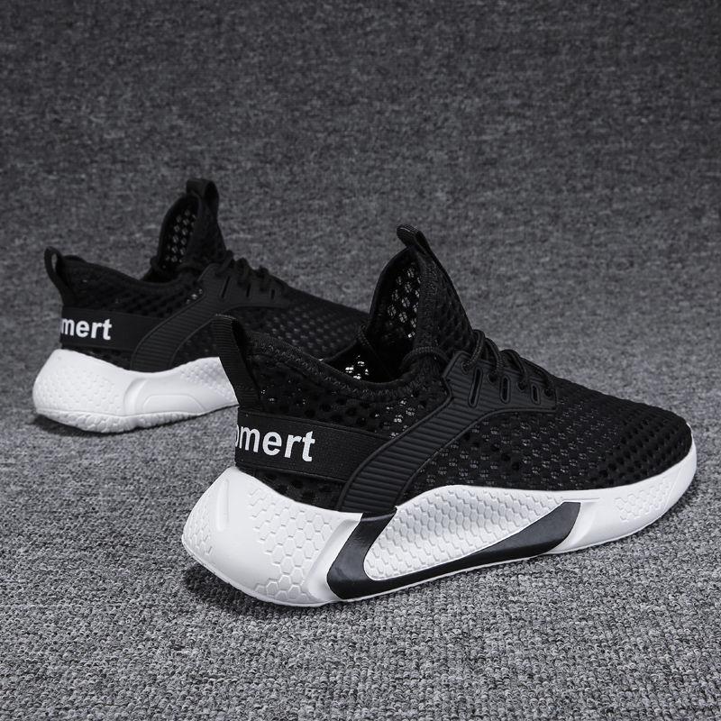 Running Shoes Men Fashion Mesh Sneakers Male Sport Shoes Lace-Up Lightweight Shoes Male Zapatos De Mujer Training Trainers Men
