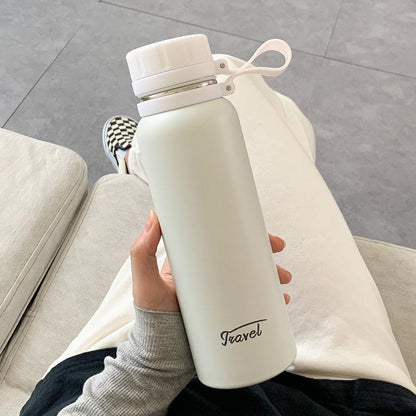Insulation Water Cup Large Capacity Couple Large Size Male and Female Stainless Steel Portable Tea Cup